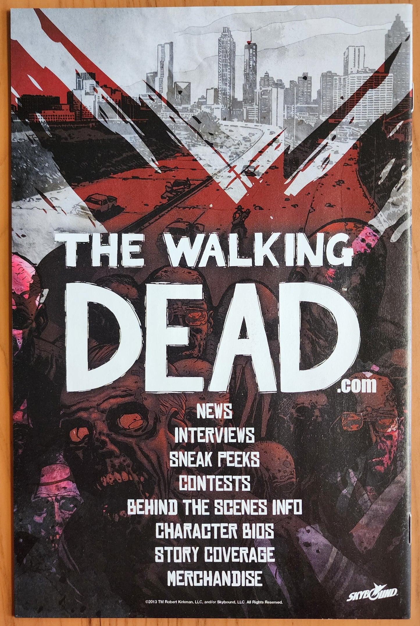 WALKING DEAD #1 WIZARD WORLD OHIO EXCLUSIVE B&W VARIANT 2013 Walking Dead IMAGE COMICS