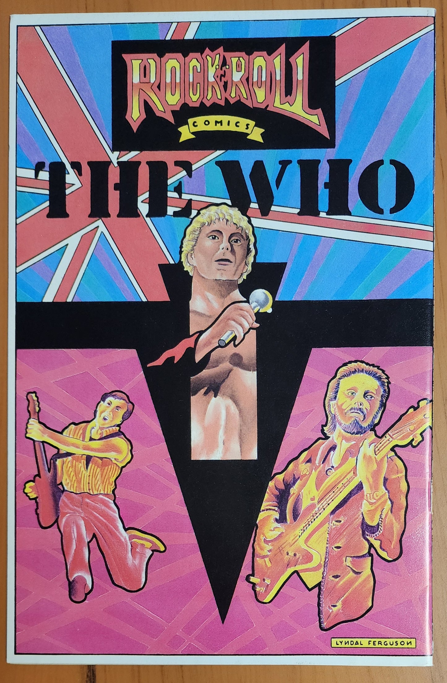 ROCK N ROLL COMICS #7 THE WHO 1990 Rock & Roll REVOLUTIONARY COMICS