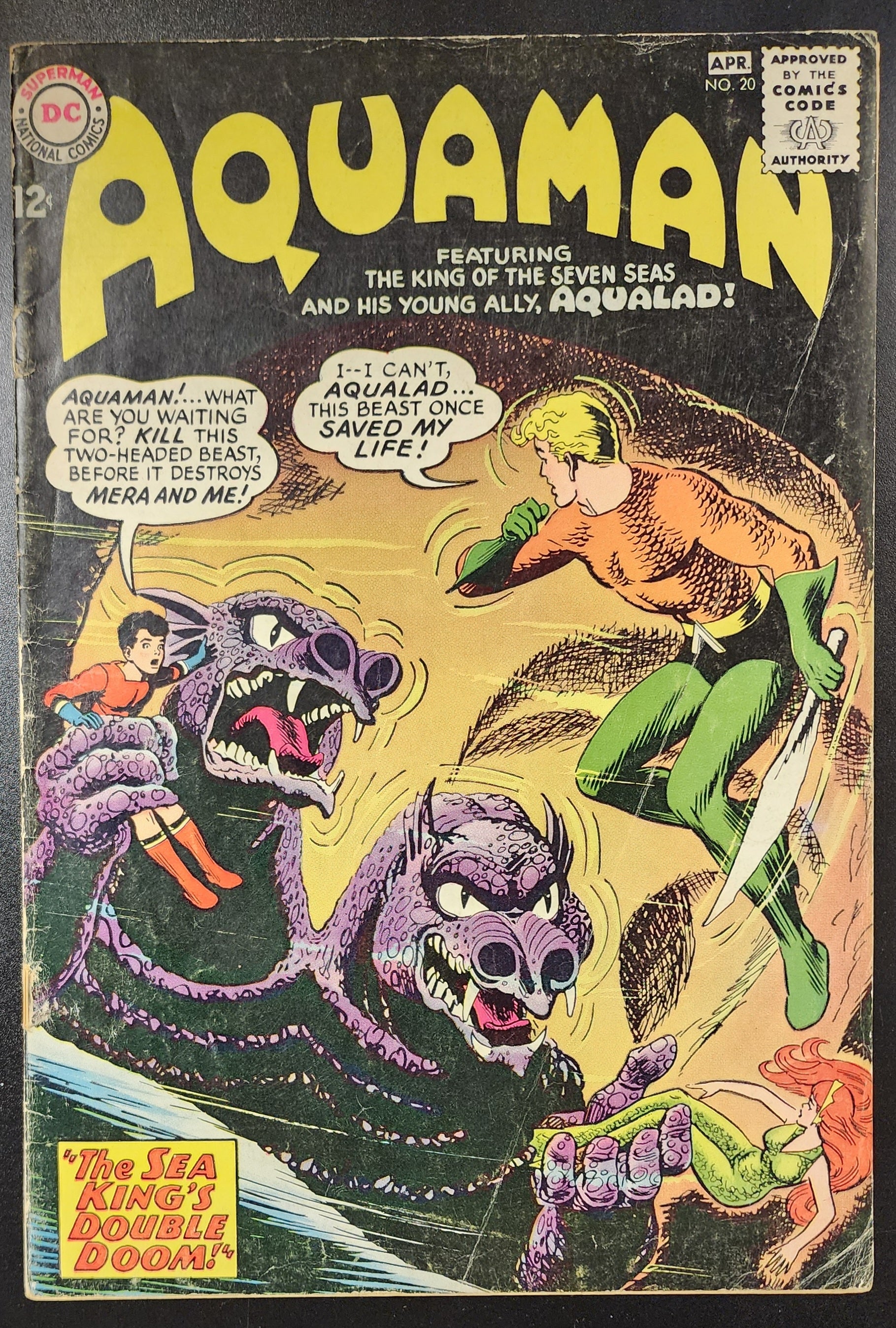 AQUAMAN #20 1965 – Sanctum Sanctorum Comics & Oddities LLC