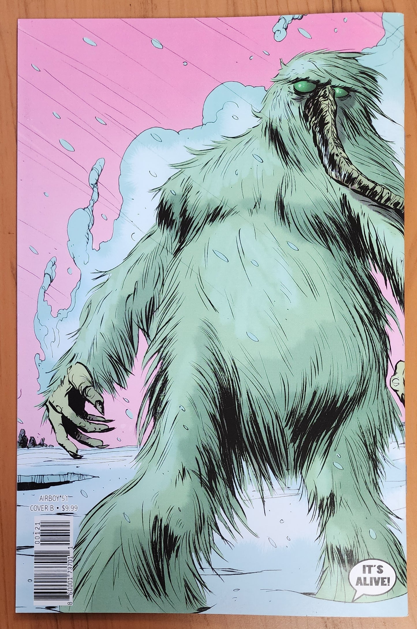 AIRBOY #51 CVR B STERANKO 2020 Airboy IT'S ALIVE