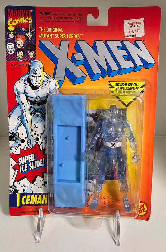 TOY BIZ UNCANNY X-MEN ICEMAN BLUE ACTION FIGURE 1993 [03B]