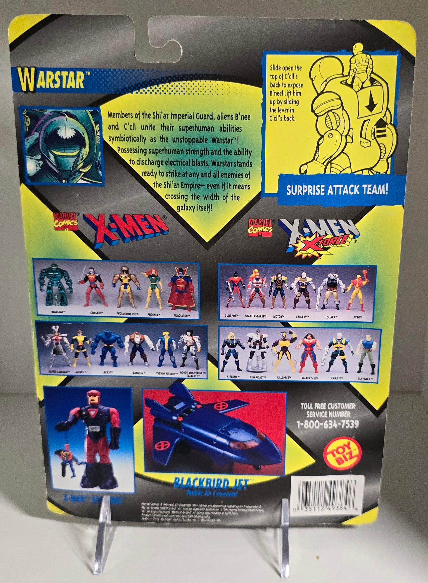 TOY BIZ X-MEN PHOENIX SAGA WARSTAR ACTION FIGURE X-Men Toy Biz