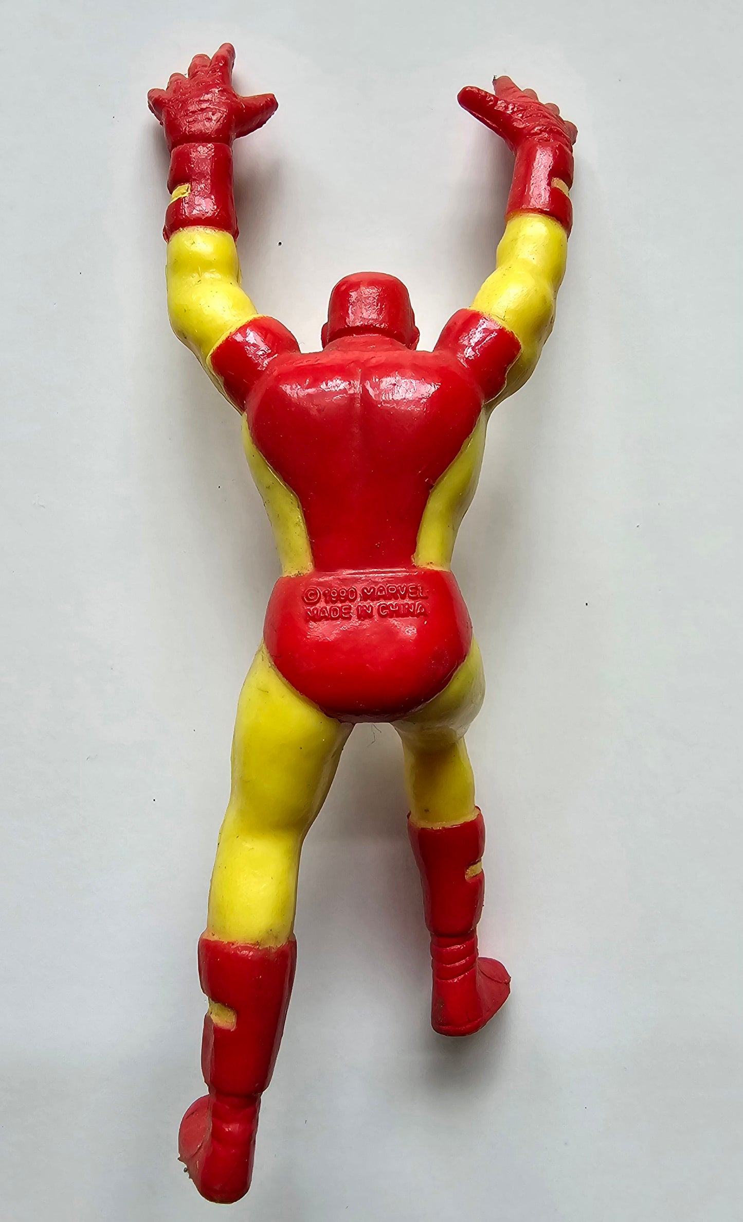 IRON MAN MARVEL 1990 4.5" inch LOOSE FIGURE Iron Man MARVEL