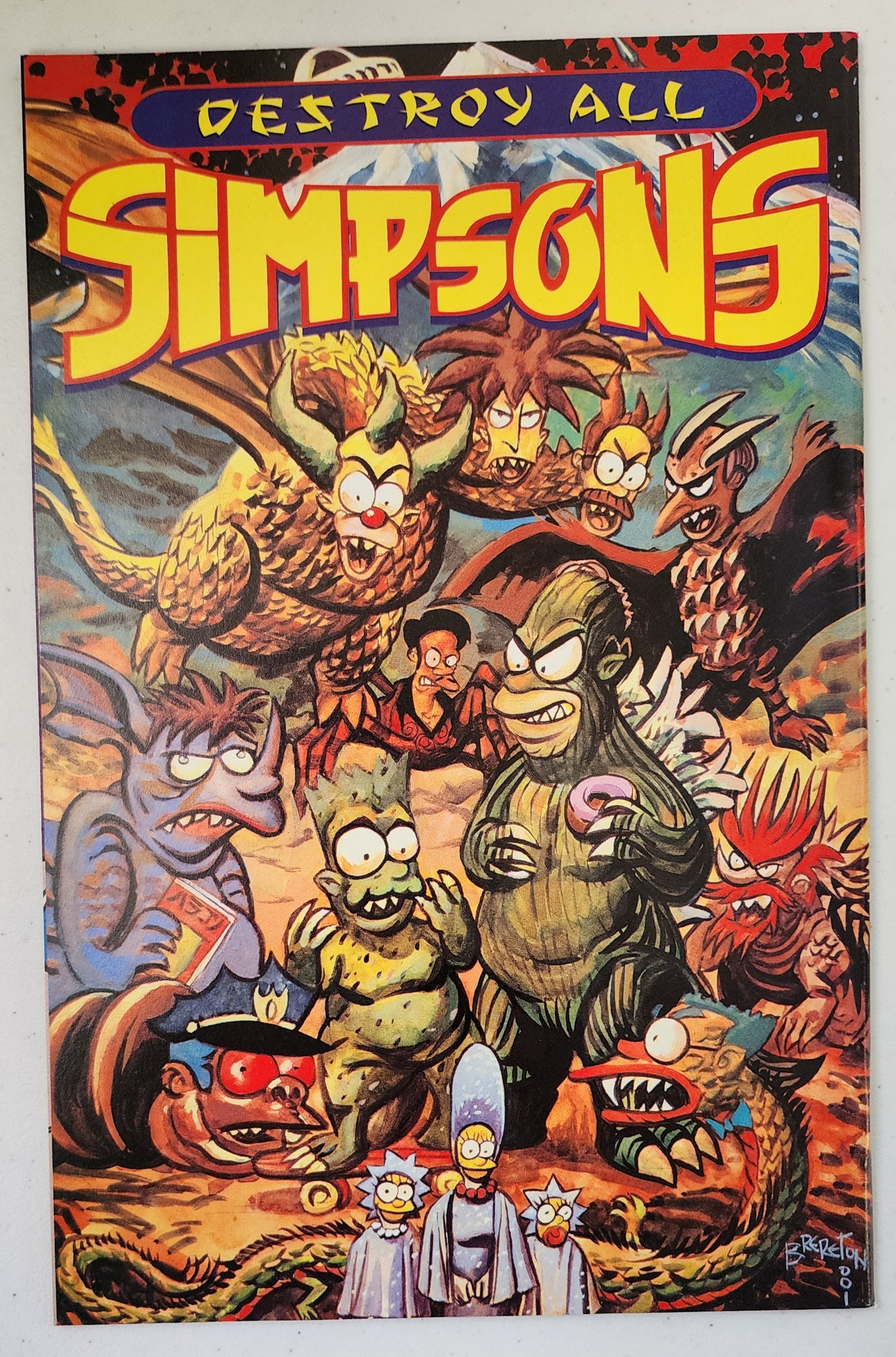 TREEHOUSE OF HORROR #7 2001 BONGO COMICS