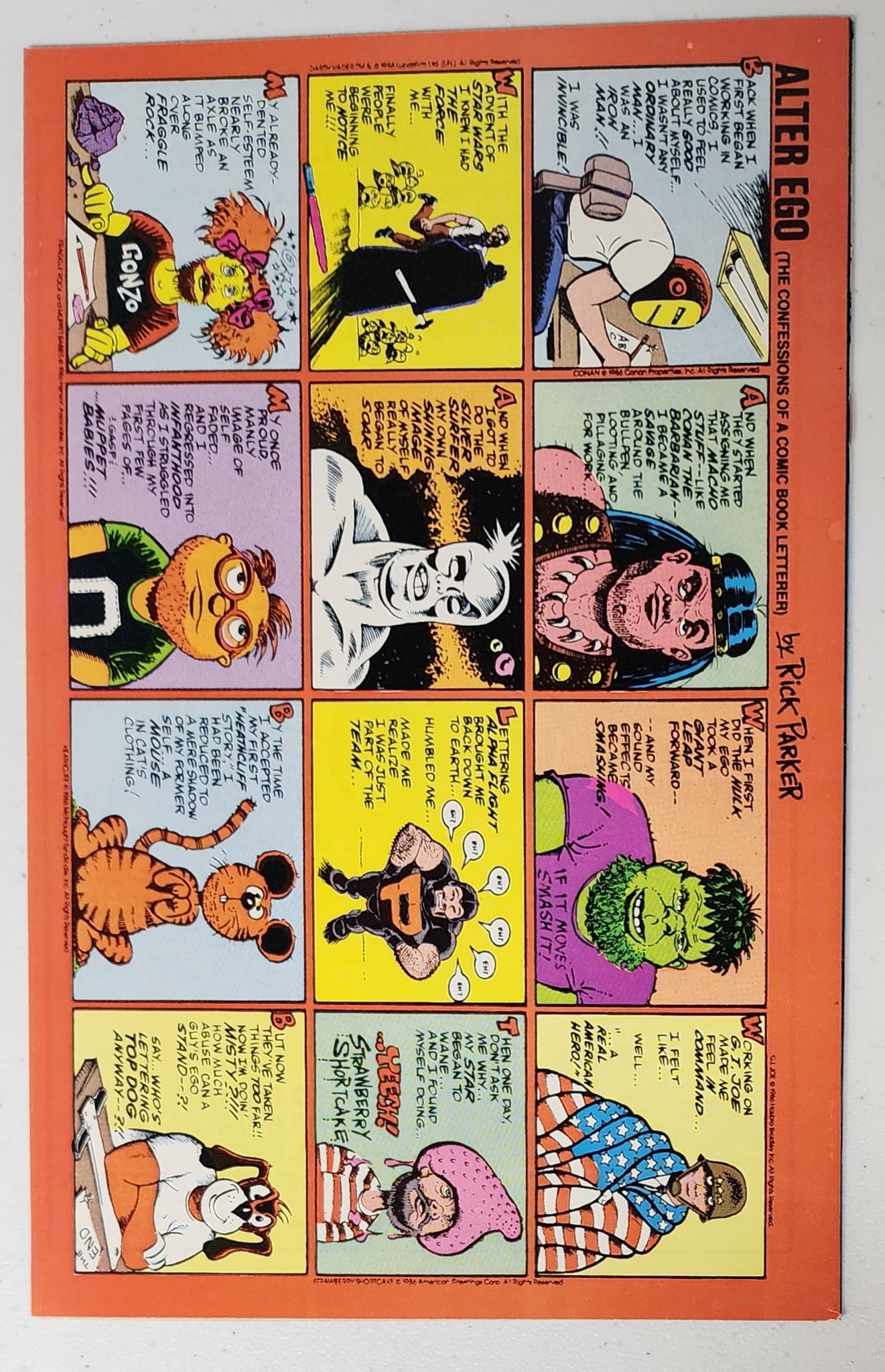 MARVEL AGE #38 (1ST HE-MAN IN MARVEL COMICS) 1986 Marvel Age MARVEL COMICS