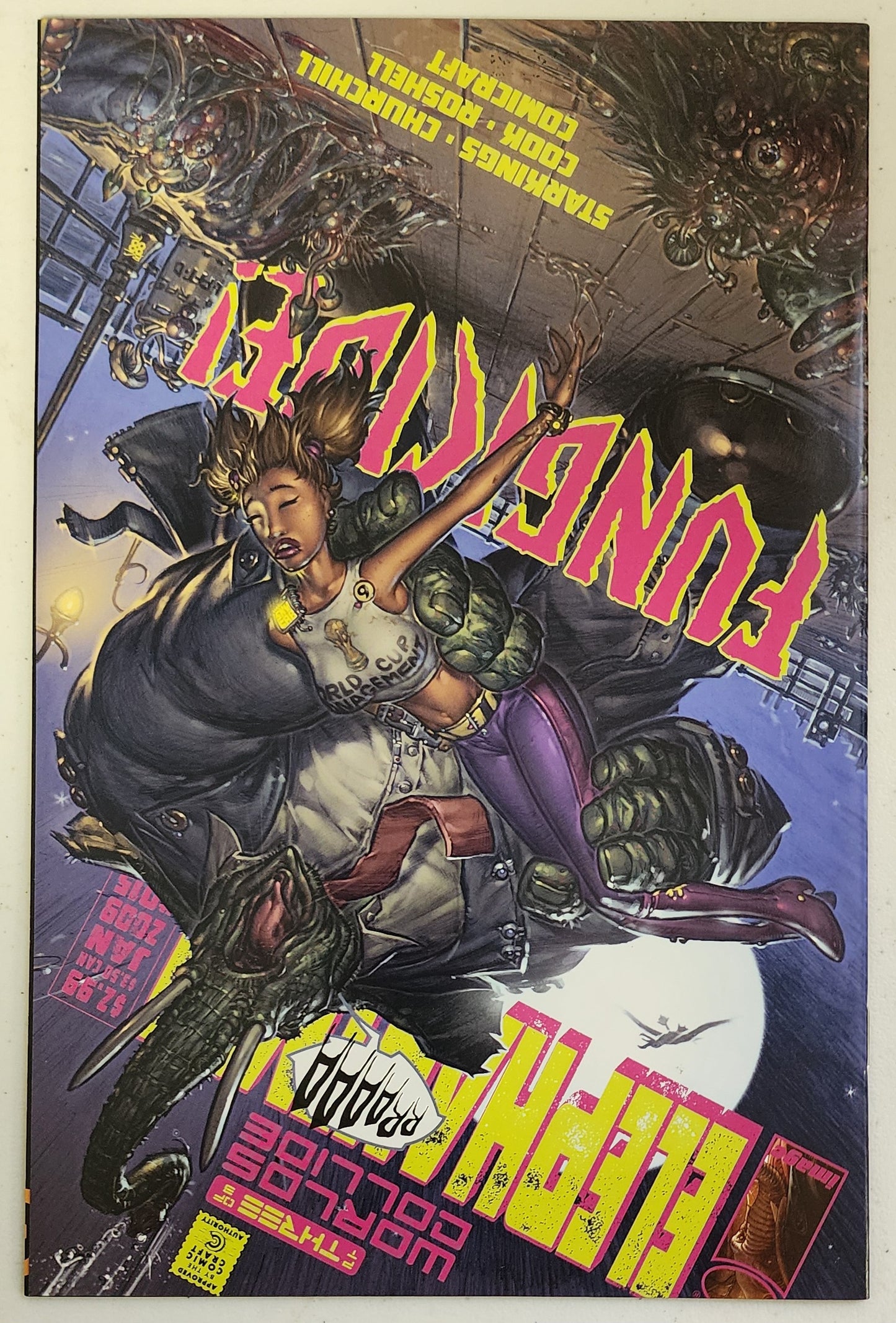 ELEPHANTMEN #15 TIM SALE VARIANT 2009 IMAGE COMICS