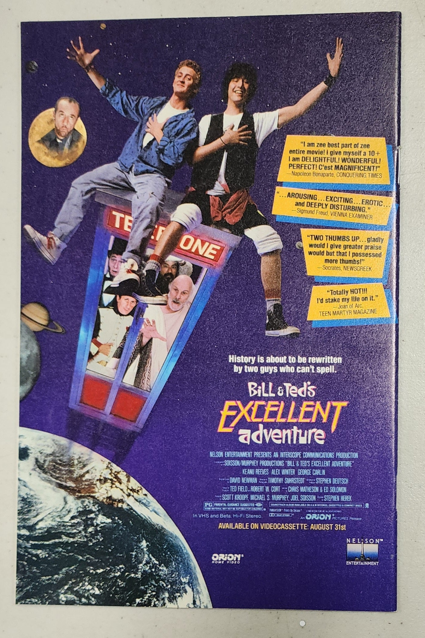 STAR TREK THE NEXT GENERATION #1 1989 SIGNED BY MICHAEL DORN DC COMICS