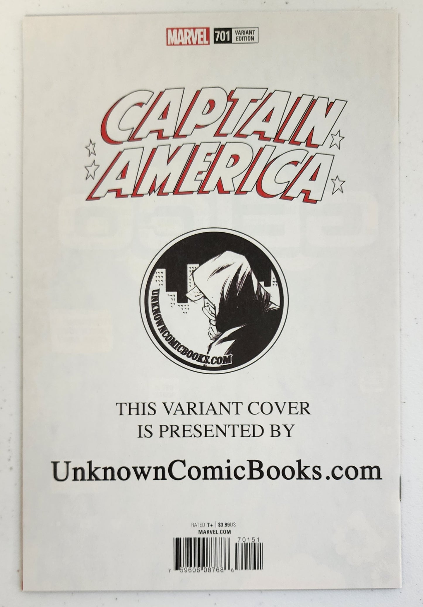 CAPTAIN AMERICA #701 DEADPOOL VIRGIN VARIANT SIGNED BY DAVID NAKAYAMA Captain America MARVEL COMICS