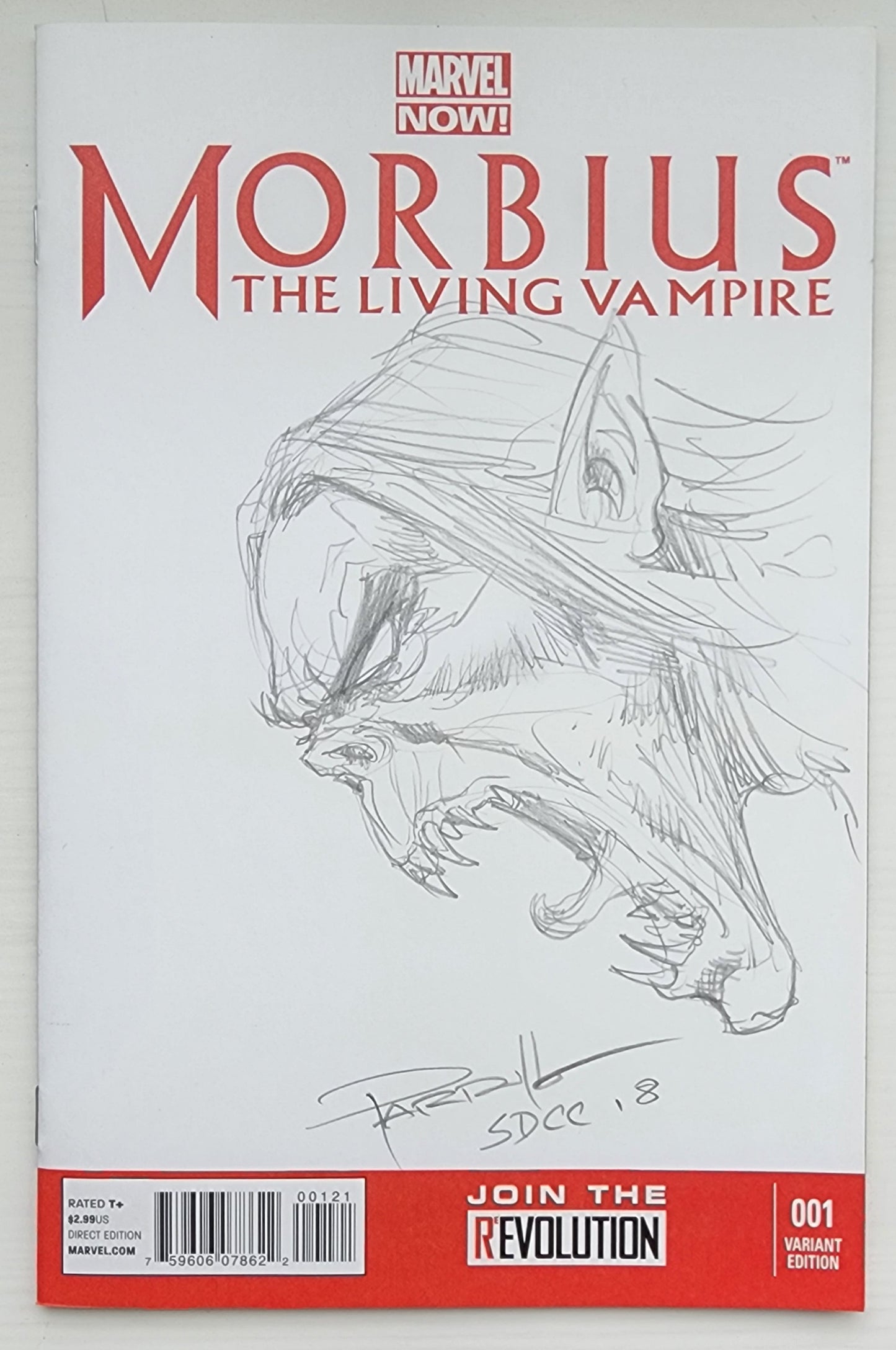 MORBIUS BY LUCIO PARRILLO comic books MARVEL COMICS