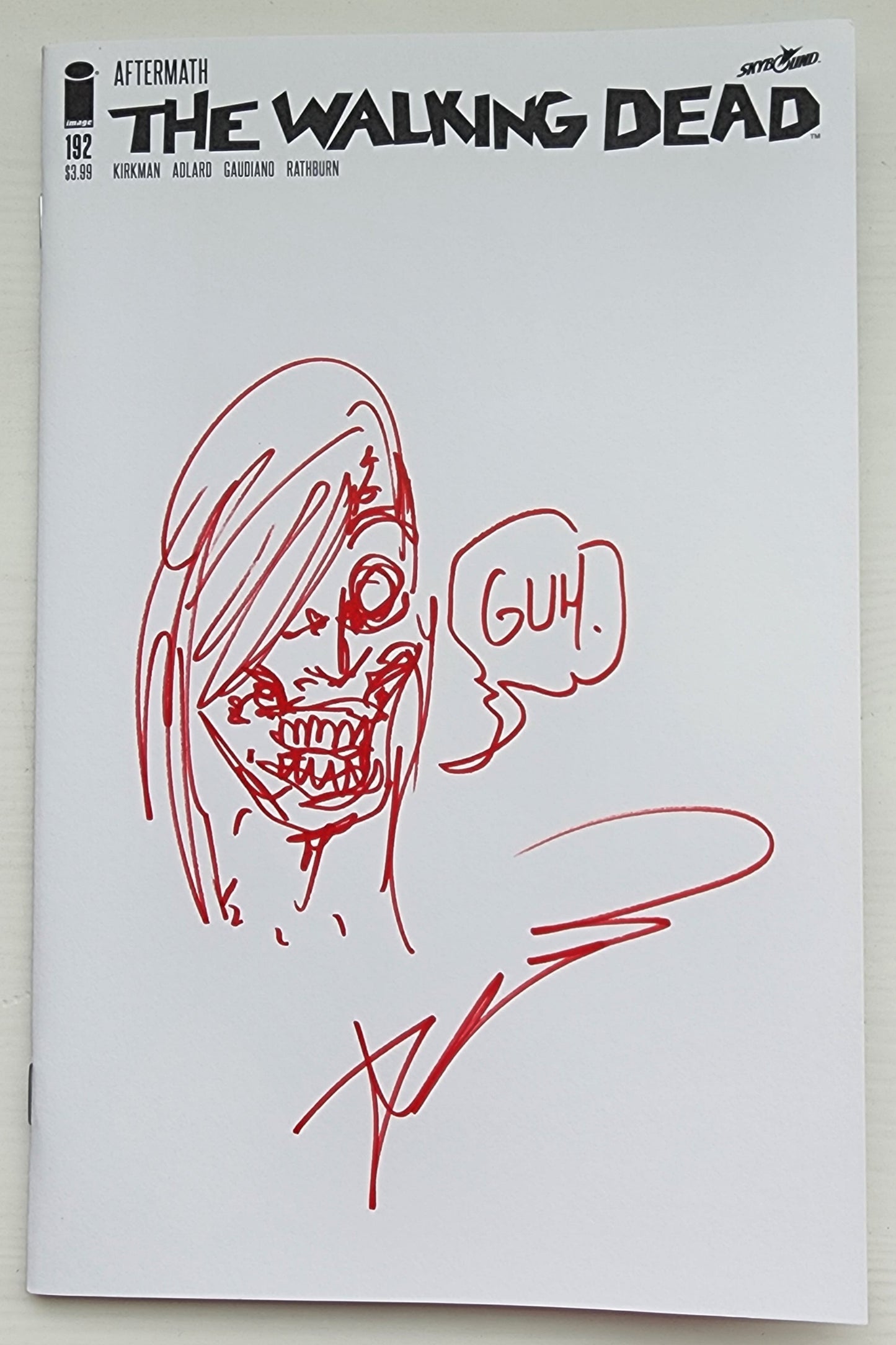 WALKING DEAD ZOMBIE BY ROBERT KIRKMAN comic books MARVEL COMICS