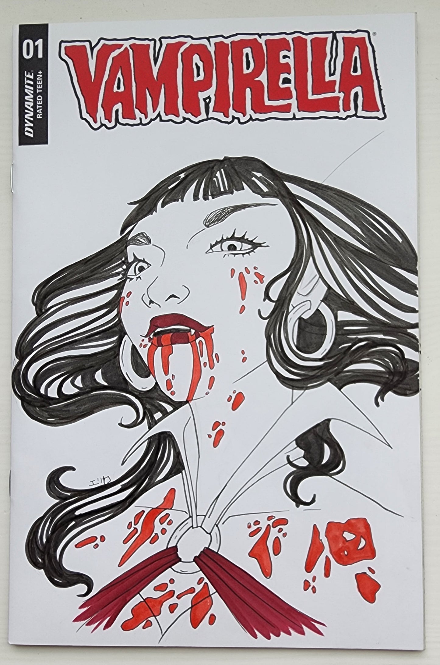 VAMPIRELLA BY ERICA WILLEY comic books MARVEL COMICS