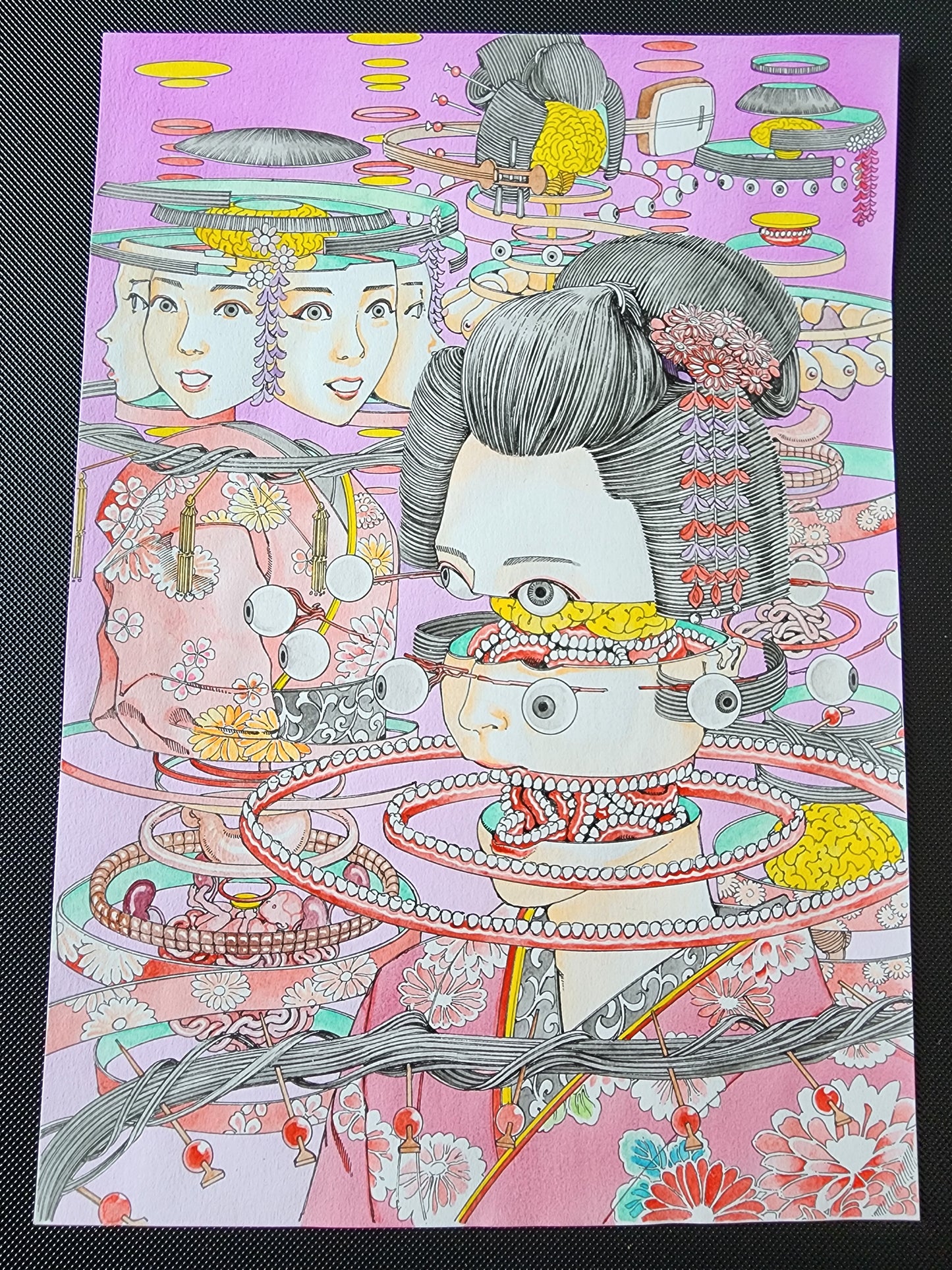 GEISHA GIRL ORIGINAL ART BY SHINTARO KAGO IMAGE COMICS