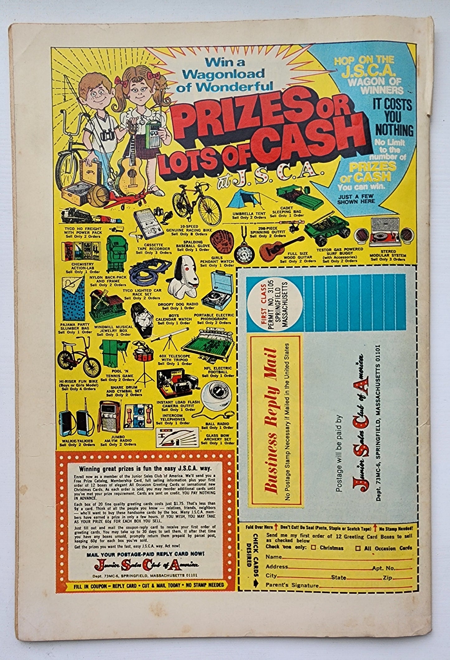 MARVEL SPOTLIGHT #12 1973 (ORIGIN & 1ST APP SON OF SATAN) Marvel Spotlight MARVEL COMICS