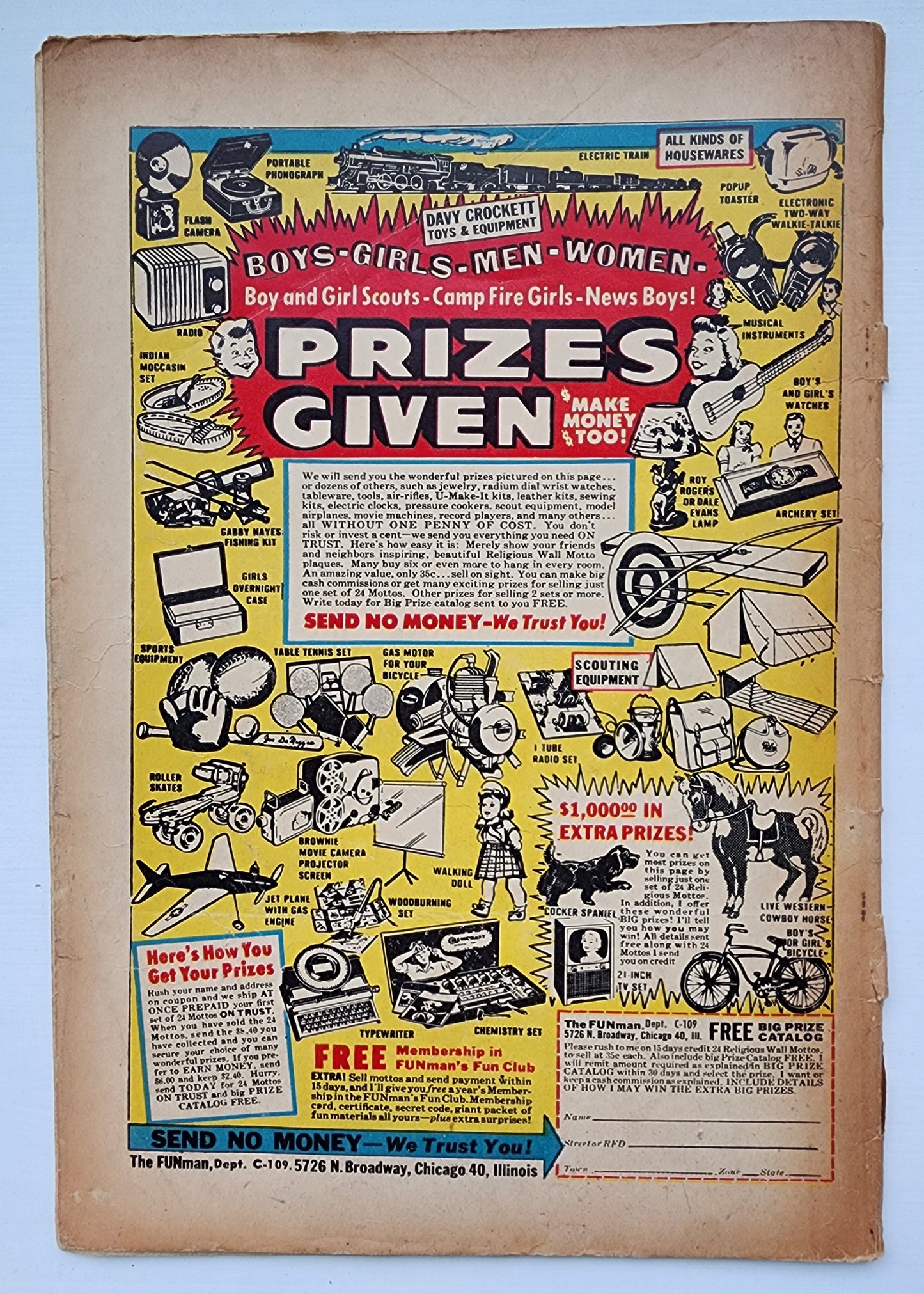 HOT RODS #32 1957 Sheriff of Tombstone CHARLTON COMICS