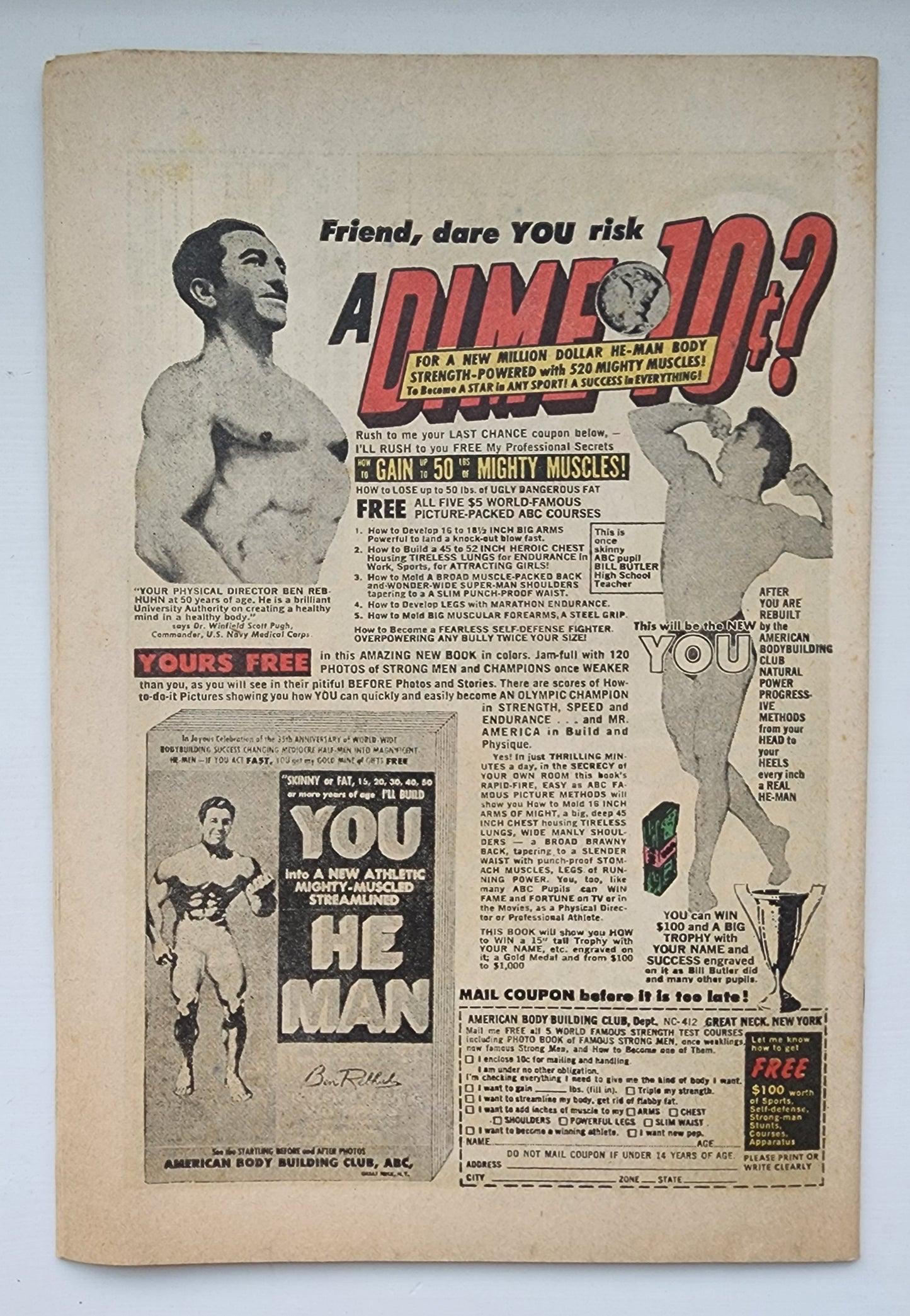 THE BRAVE AND THE BOLD #57 1965 (1ST APP. METAMORPHO) Doctor Doom MARVEL COMICS