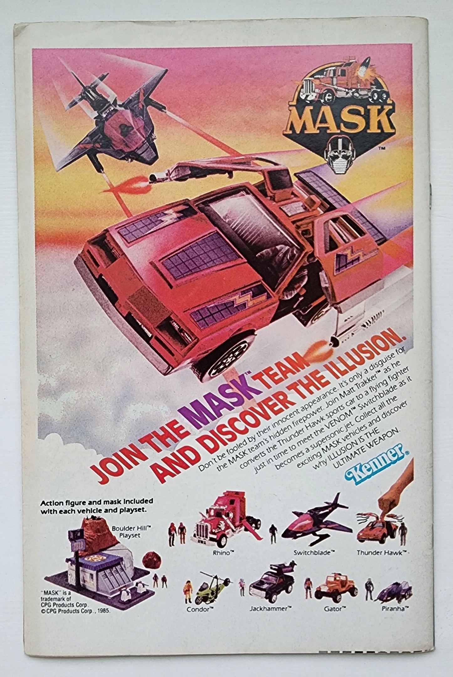 TRANSFORMERS #15 1986 (1ST APP ROBOT-MASTER DONNY FINKELBERG) NEWSSTAND Transformers MARVEL COMICS