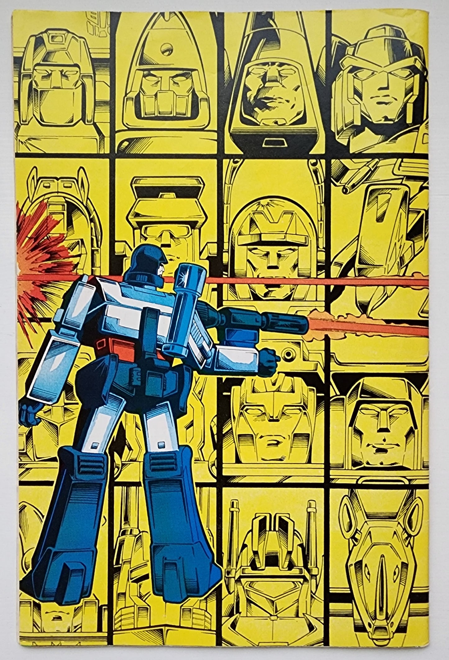 TRANSFORMERS UNIVERSE #2 1987 WRAPAROUND NEWSSTAND Transformers MARVEL COMICS