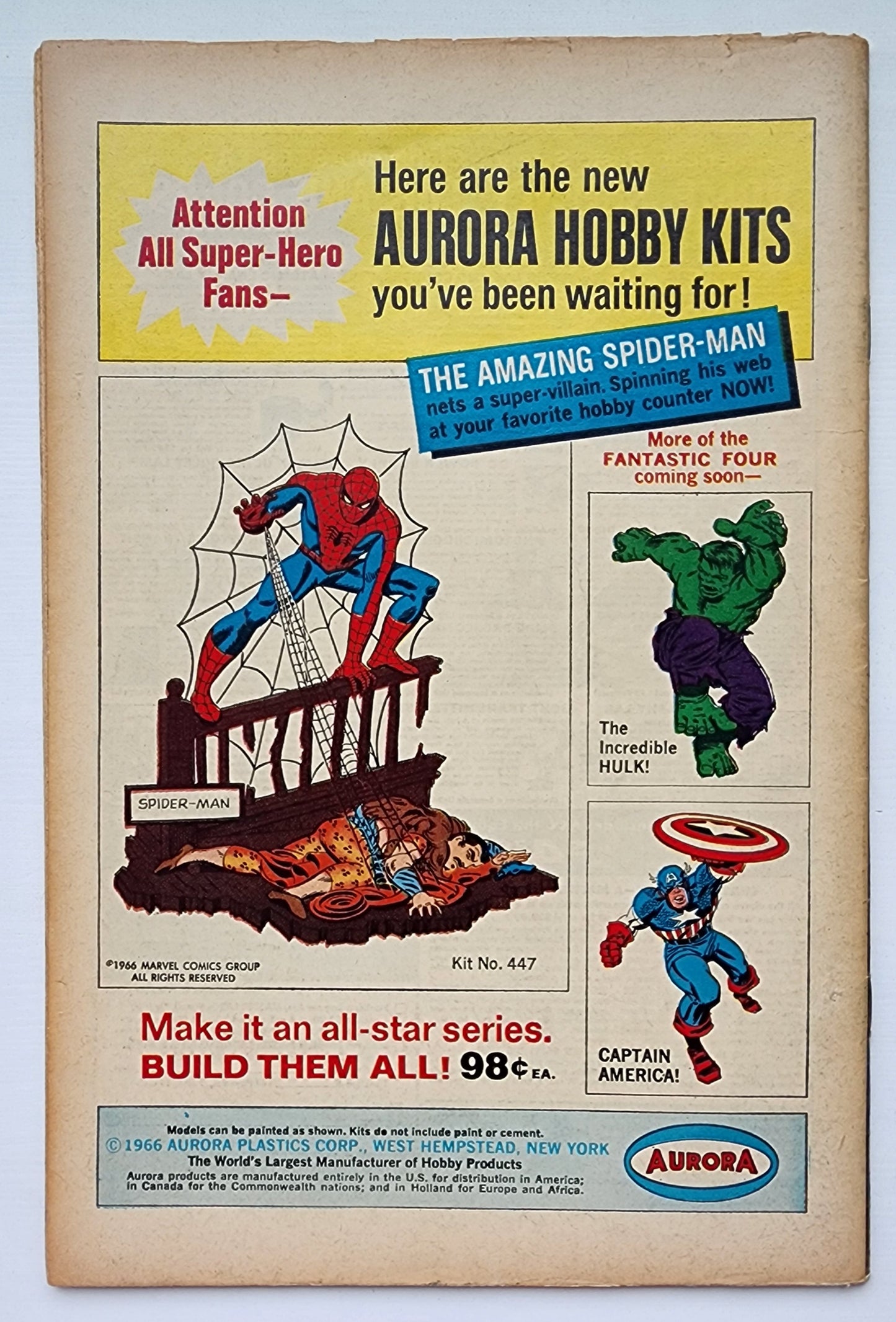 TALES OF SUSPENSE #86 1967 Tales of Suspense MARVEL COMICS