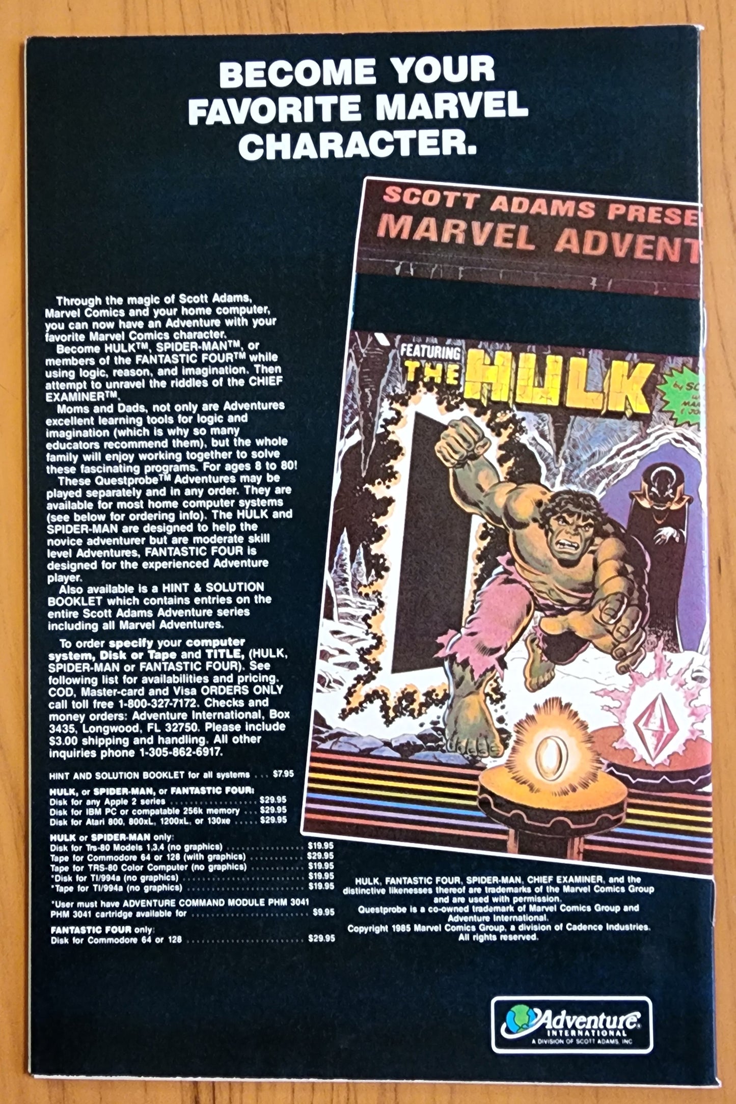 INCREDIBLE HULK #317 1986 Incredible Hulk MARVEL COMICS