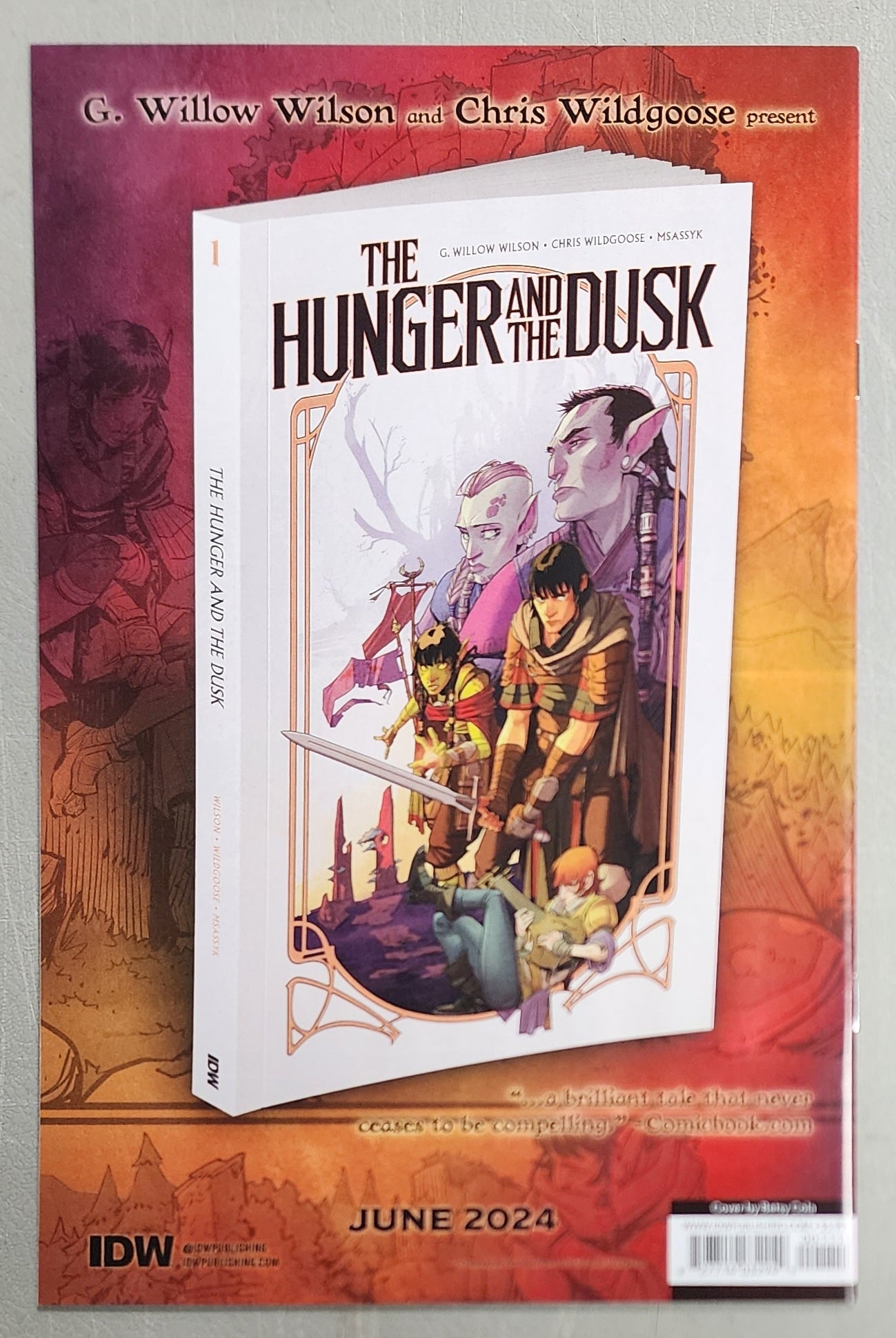 MONSTER HIGH PRIDE 2024 #1 CVR A COLA 2024 Monster High IDW-PRH