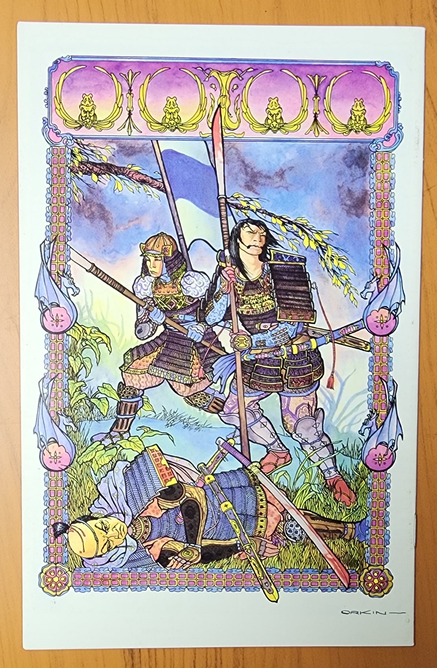 SHI #1 PREMIERE ISSUE 1994 SIGNED BY BILLY TUCCI Shi London Knight