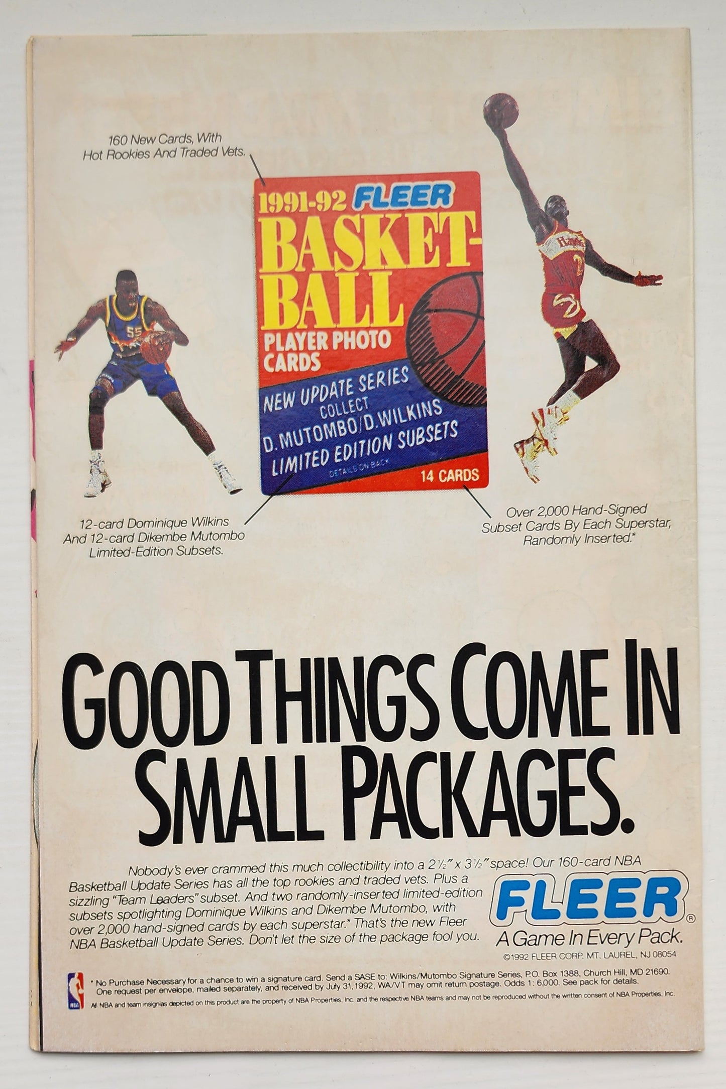 UNCANNY X-MEN #289 1992 NEWSSTAND X-Men MARVEL COMICS