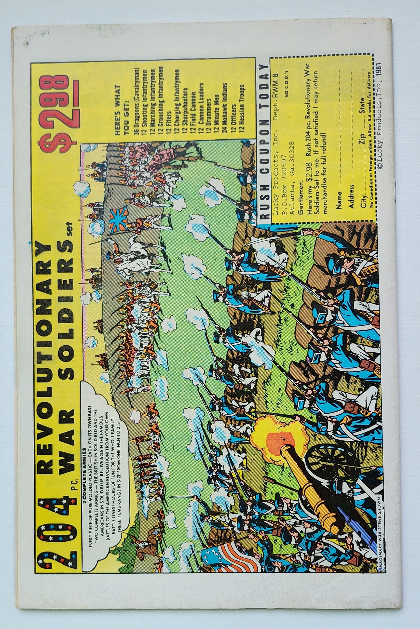 MAN-THING #10 1981 NEWSSTAND Man-Thing MARVEL COMICS