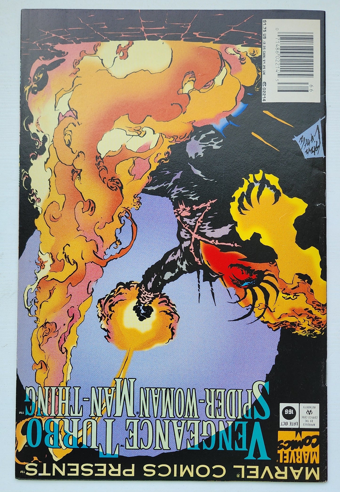 MARVEL COMICS PRESENTS #166 MAN-THING 1994 NEWSSTAND Man-Thing MARVEL COMICS