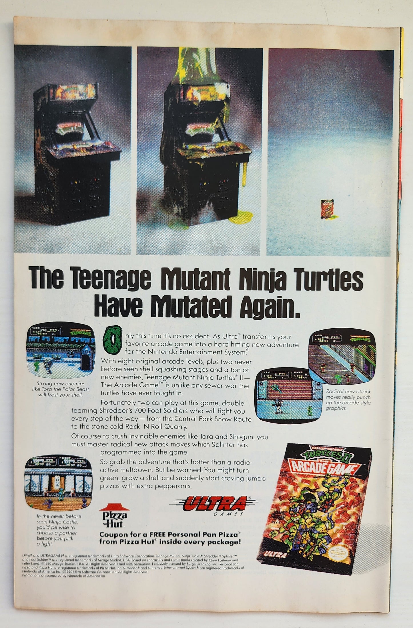 TEENAGE MUTANT NINJA TURTLES TMNT ADVENTURES #20 1991 NEWSSTAND TMNT ARCHIE COMICS