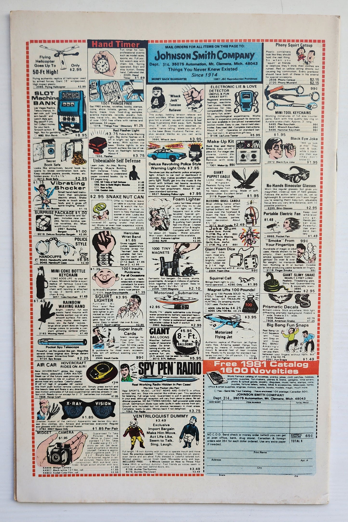 GHOST RIDER #59 1981 NEWSSTAND Ghost Rider CRUSADE COMICS