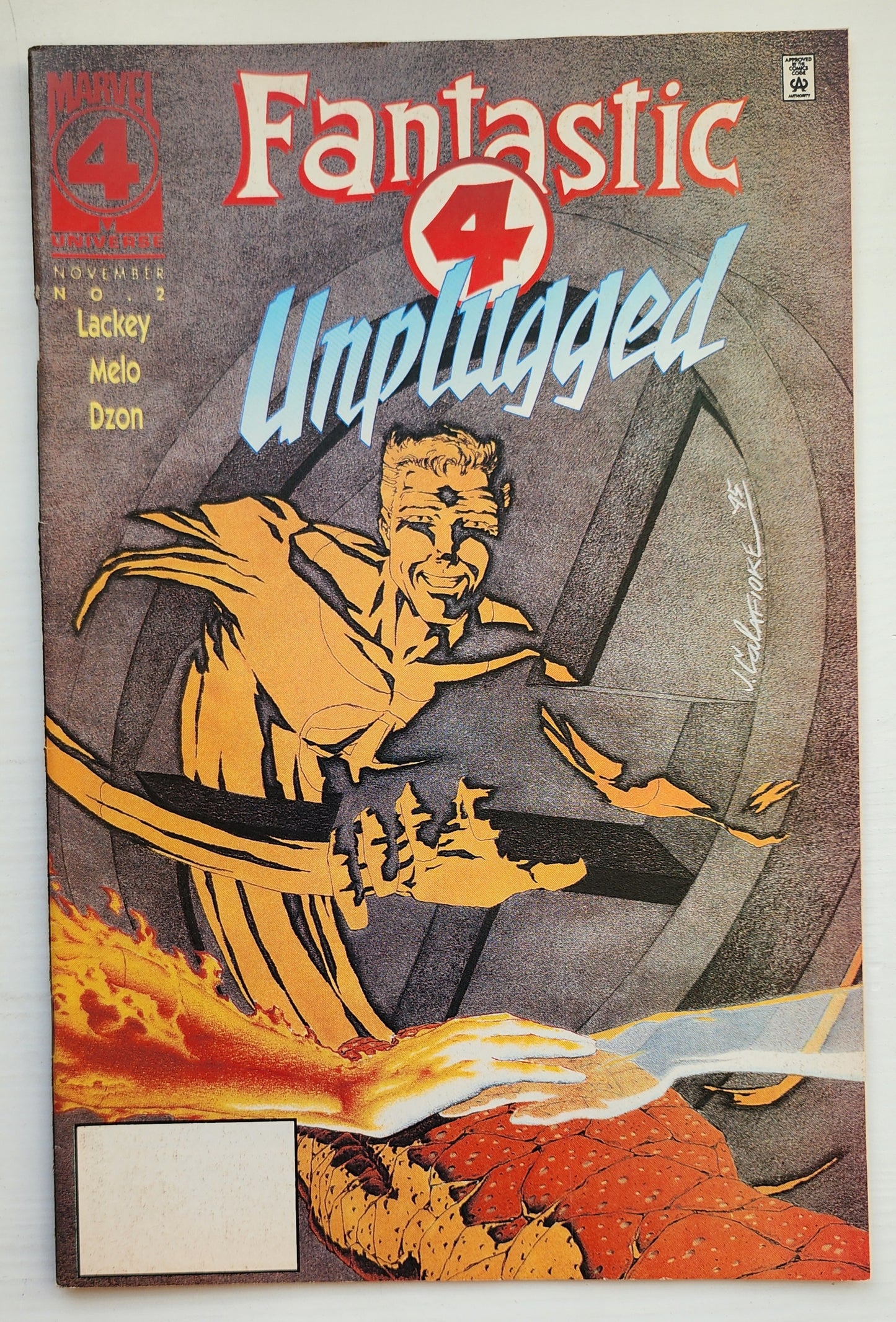 UNTOLD TALES OF SPIDER-MAN #3 FANTASTIC FOUR UNPLUGGED #2 FLIPBOOK 1995 NEWSSTAND Fantastic Four MARVEL COMICS