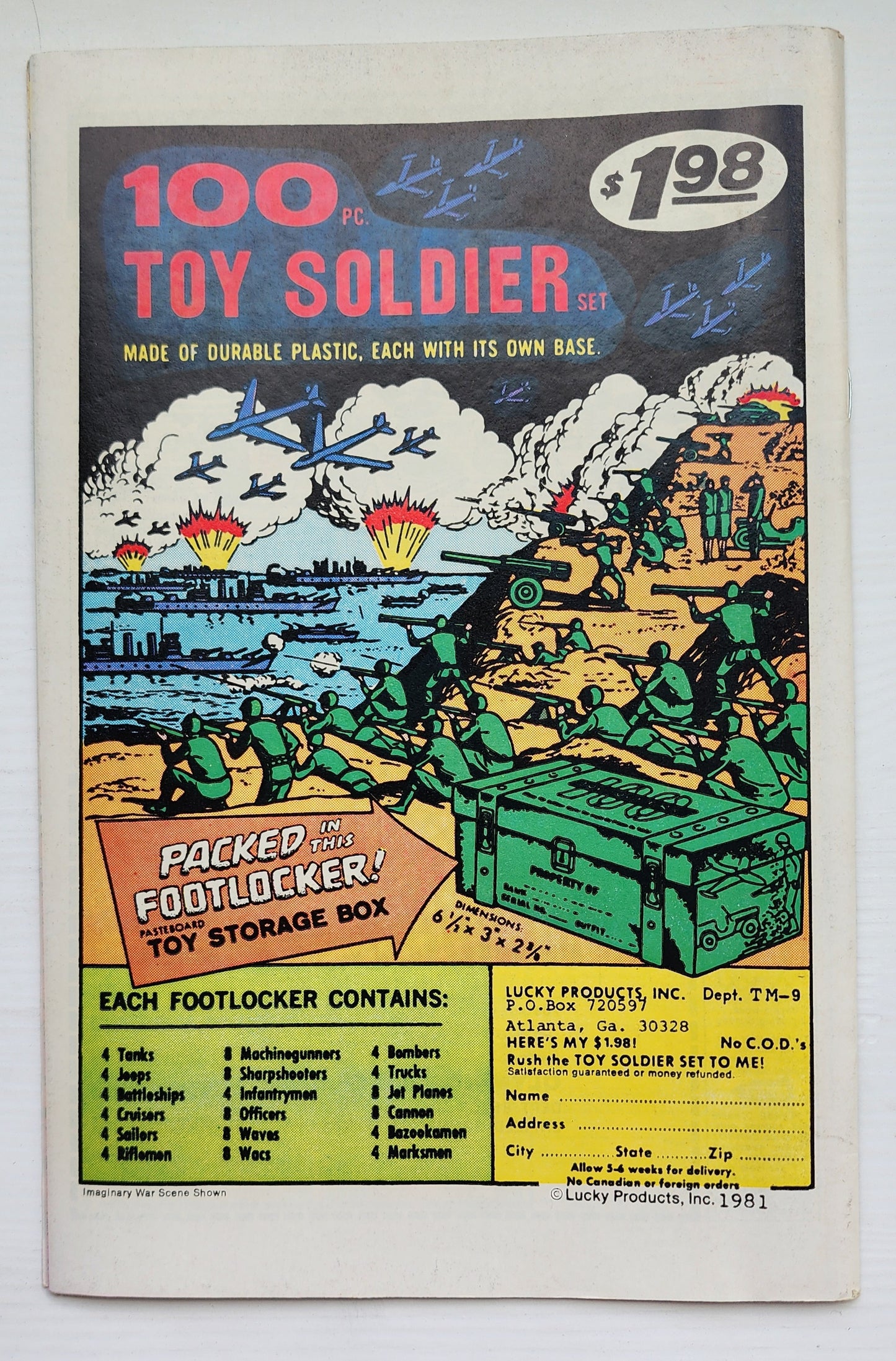 CONAN THE BARBARIAN #123 1981 NEWSSTAND Conan MARVEL COMICS