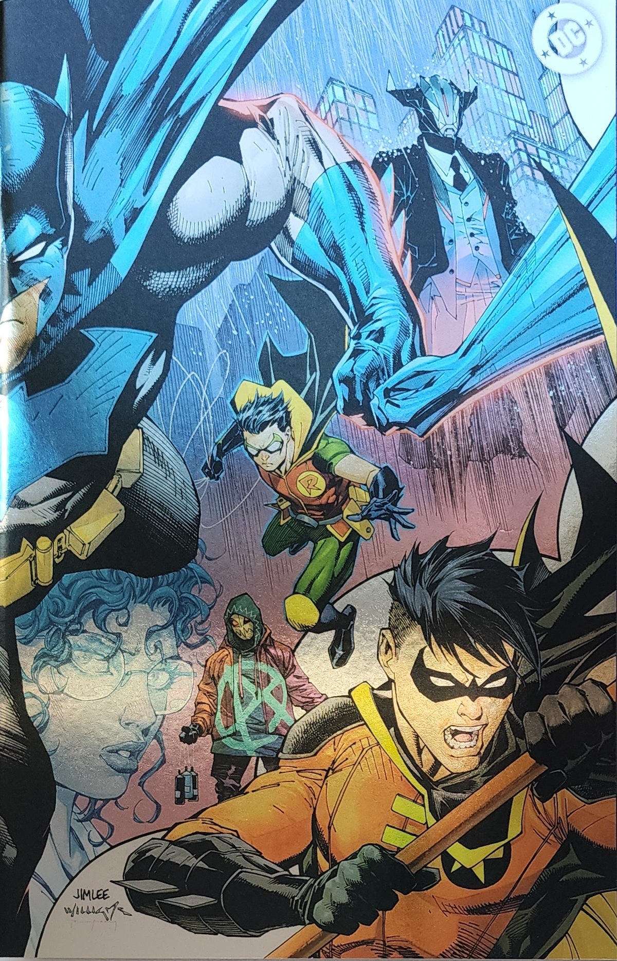 BATMAN #1 JIM LEE FOIL VIRGIN BLIND BAG VARIANT 2025 Batman DC COMICS