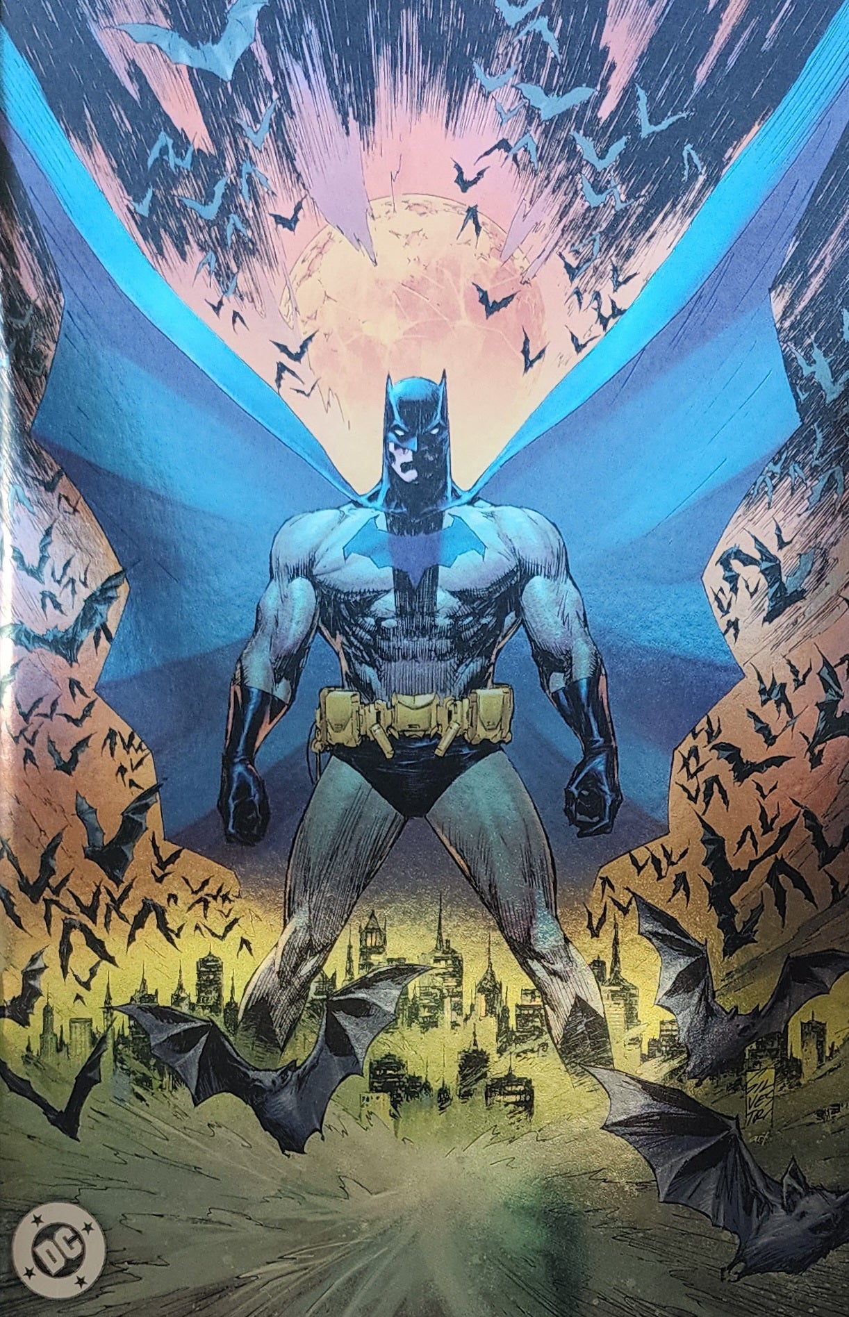 BATMAN #1 SILVESTRI FOIL VIRGIN BLIND BAG VARIANT 2025 Batman DC COMICS