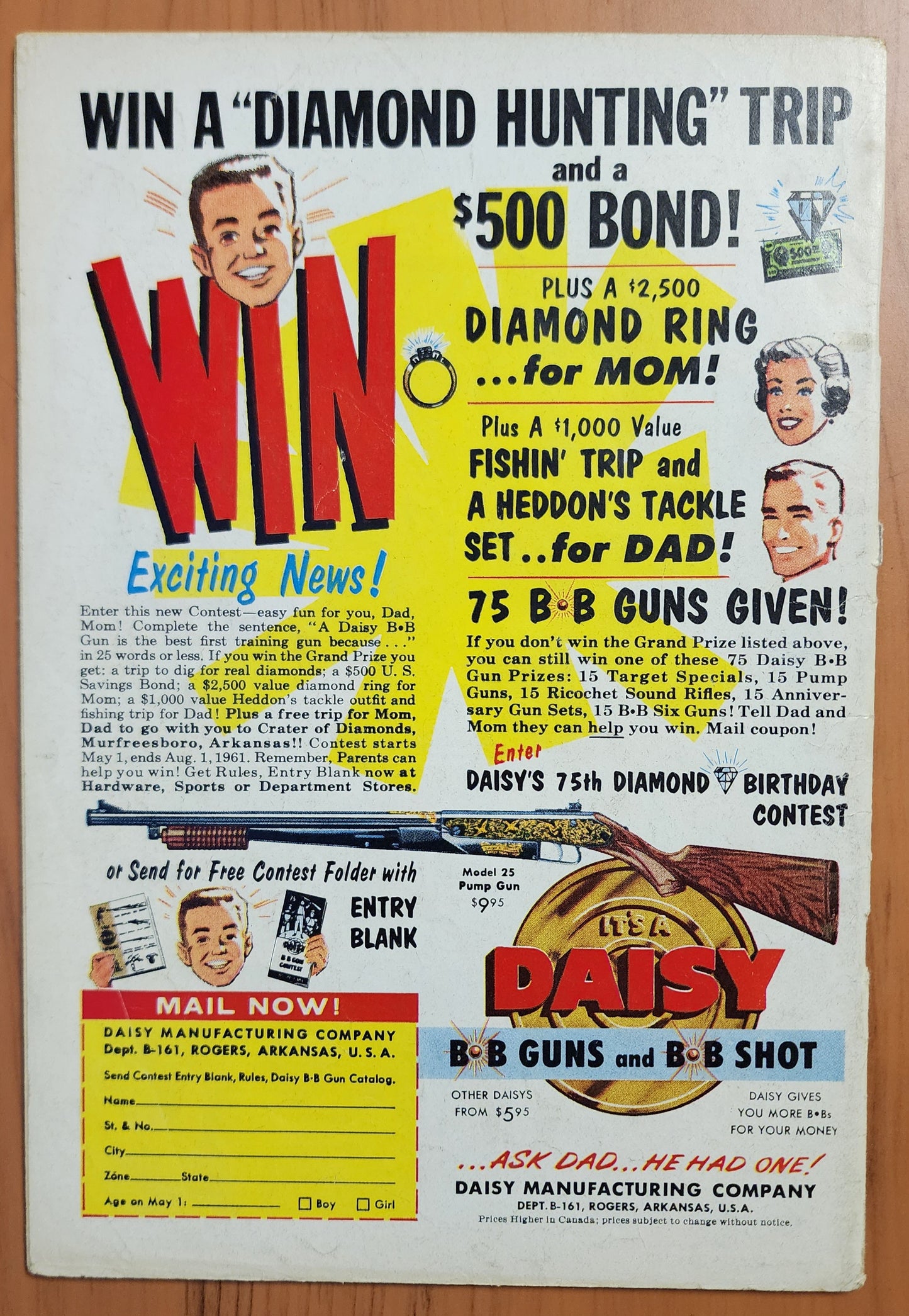 HOUSE OF MYSTERY #113 1961 Hose of Mystery DC Comics