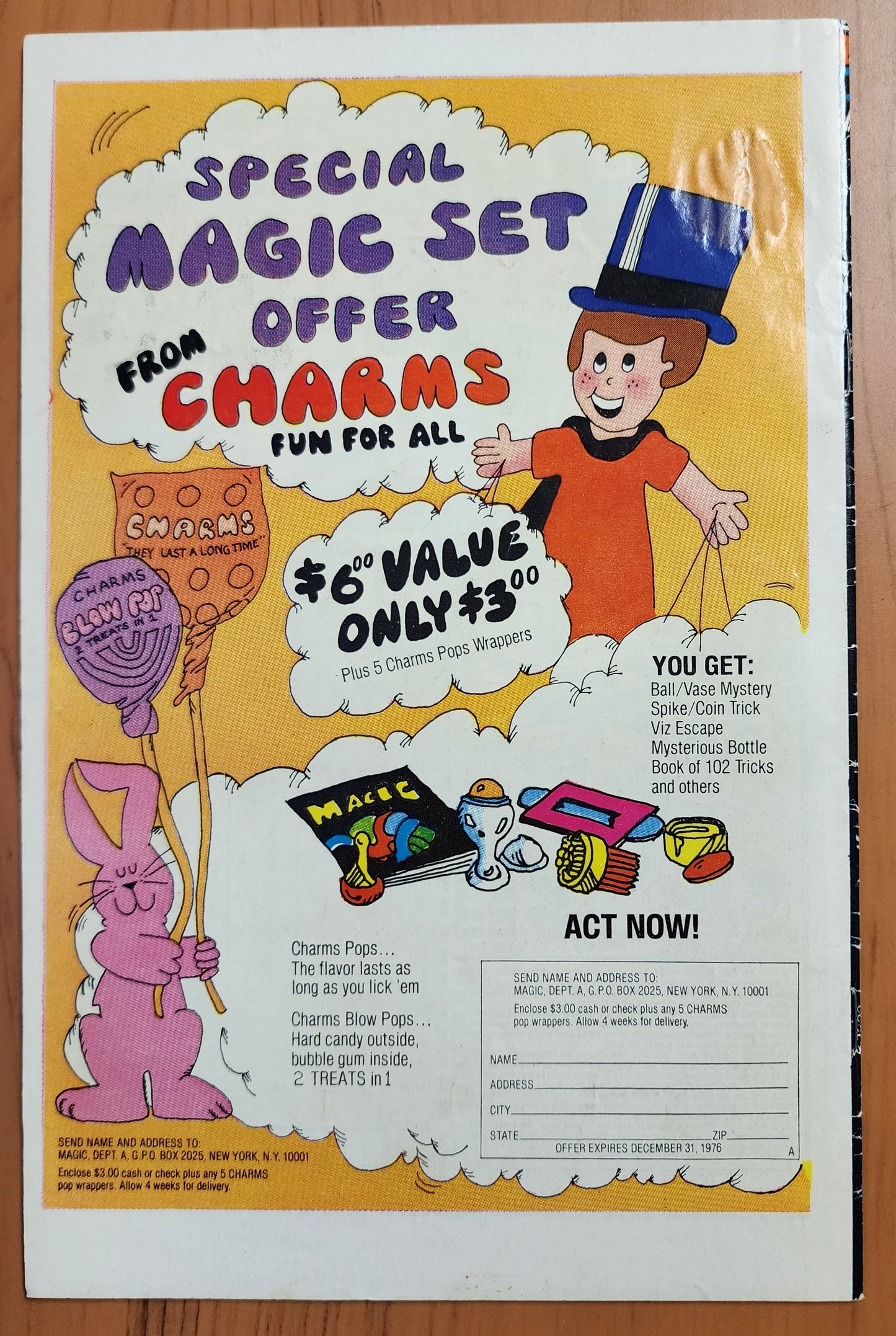 WITCHING HOUR #66 1976 Witching Hour DC Comics