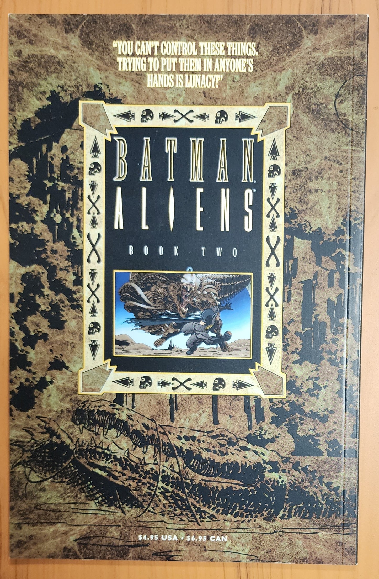 BATMAN ALIENS #2 1997 DC COMICS