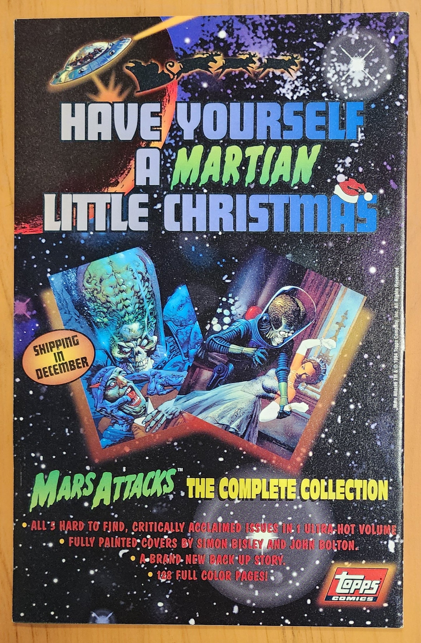 MARY SHELLEYS FRANKENSTEIN #3 1994 TOPPS