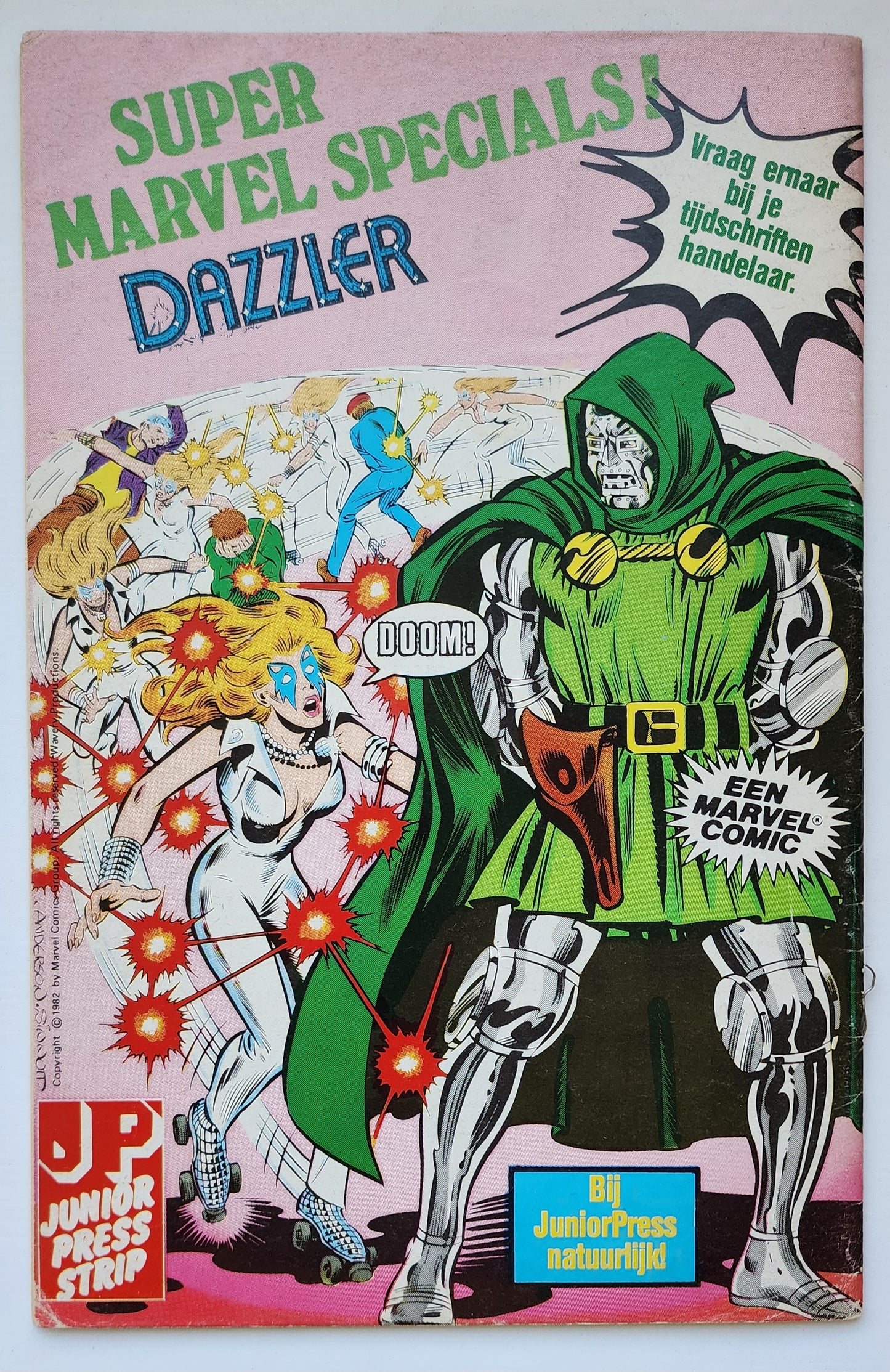 SPIDERWOMAN #6 1982 DUTCH LANGUAGE EDITION Spider-Woman JUNIORPRESS