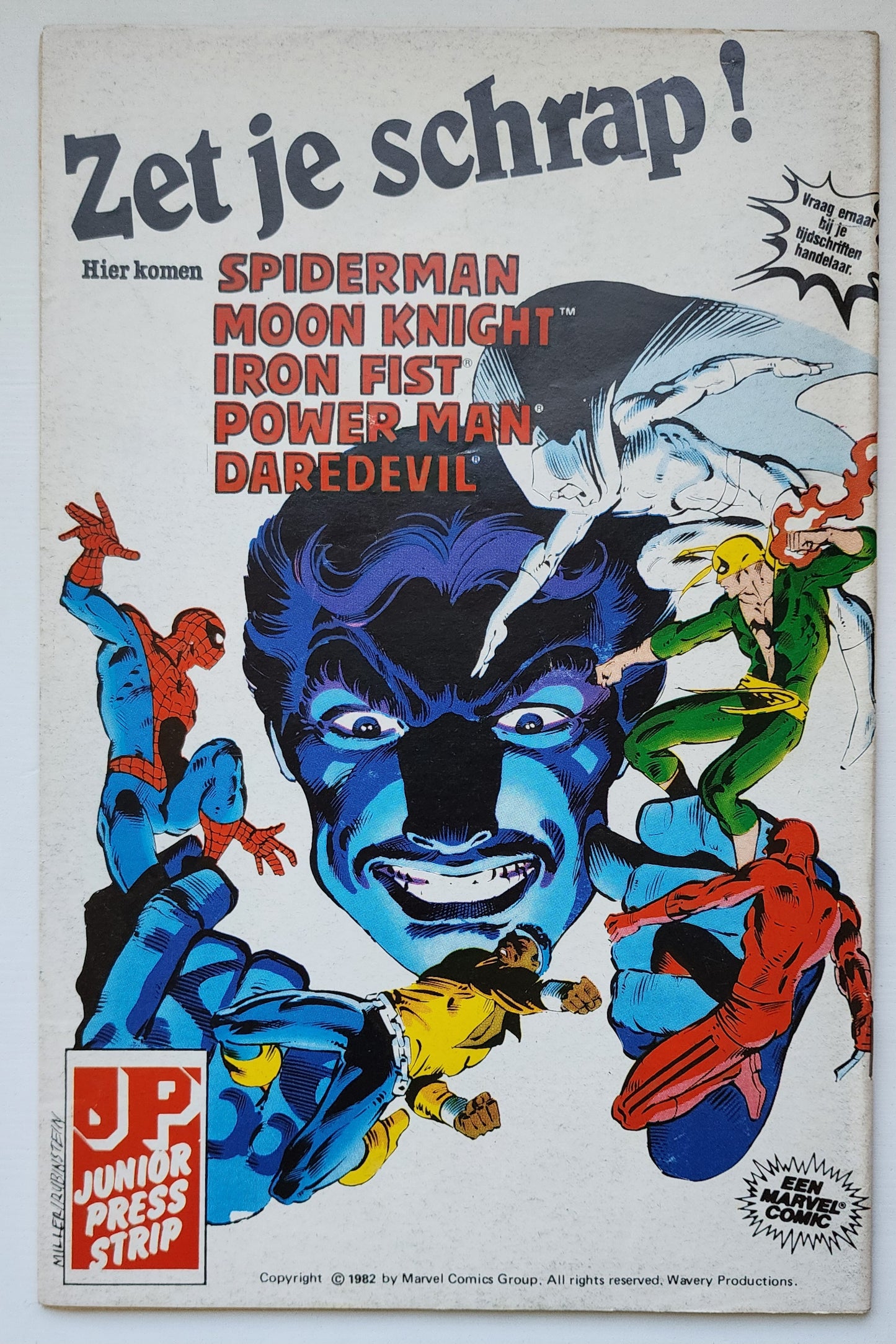 SPIDERWOMAN #9 1982 DUTCH LANGUAGE EDITION Spider-Woman JUNIORPRESS