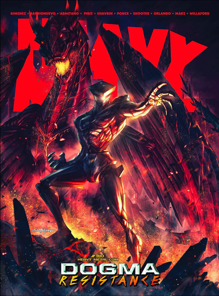 HEAVY METAL #310 CVR A (MR) 2021 Heavy Metal HEAVY METAL MAGAZINE