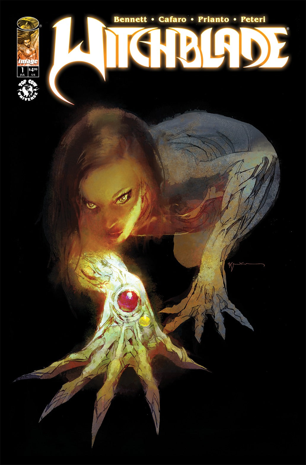 WITCHBLADE #1 1:100 SIENKIEWICZ VARIANT 2024 Witchblade IMAGE