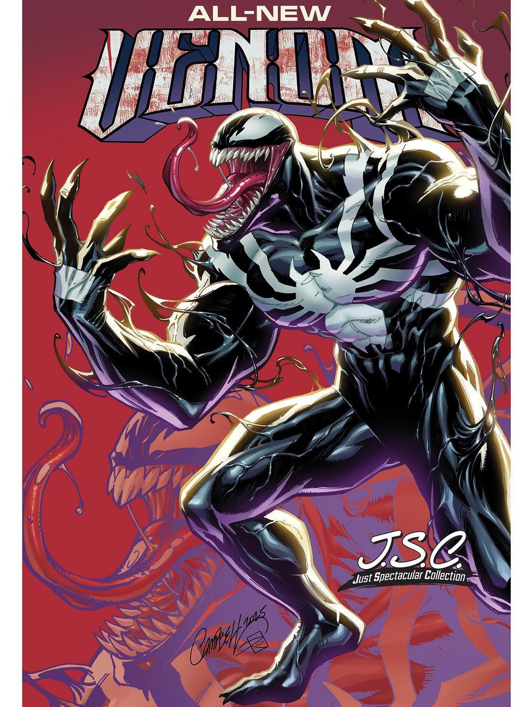 ALL-NEW VENOM #9 J SCOTT CAMPBELL VARIANT 2025 Marvel