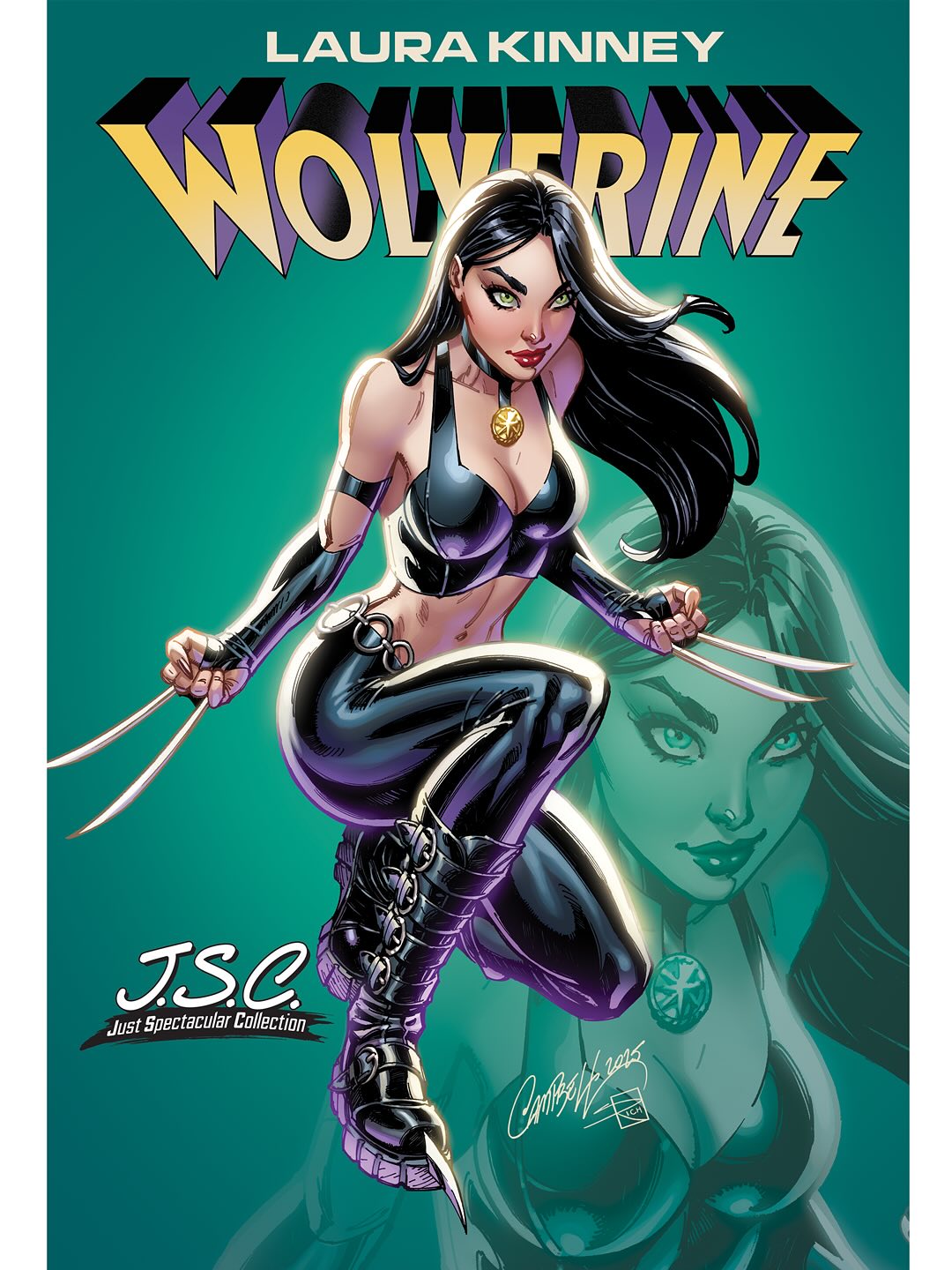 LAURA KINNEY WOLVERINE #9 J SCOTT CAMPBELL VARIANT 2025 Marvel