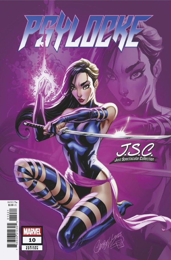 PSYLOCKE #10 J SCOTT CAMPBELL VARIANT 2025 Marvel