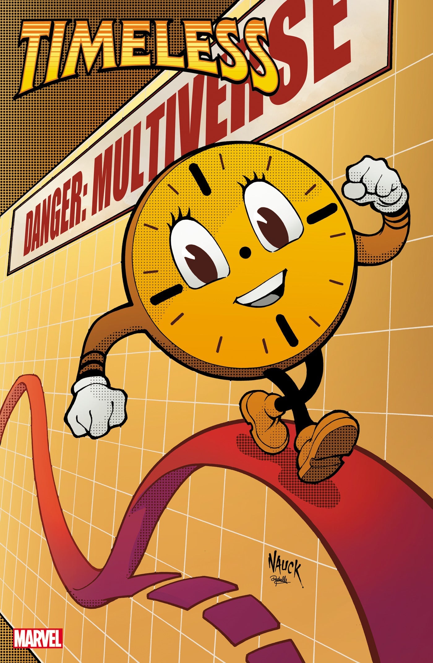 TIMELESS #1 NAUCK MISS MINUTES VARIANT 2022 Marvel