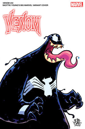 VENOM #34 SKOTTIE YOUNG BIG MARVEL VARIANT 2024 Venom MARVEL PRH