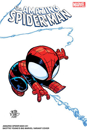 AMAZING SPIDER-MAN #51 SKOTTIE YOUNG BIG MARVEL VARIANT 2024 MARVEL PRH