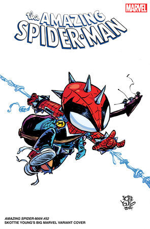 AMAZING SPIDER-MAN #52 SKOTTIE YOUNG BIG MARVEL VARIANT 2024 Amazing Spider-Man MARVEL PRH