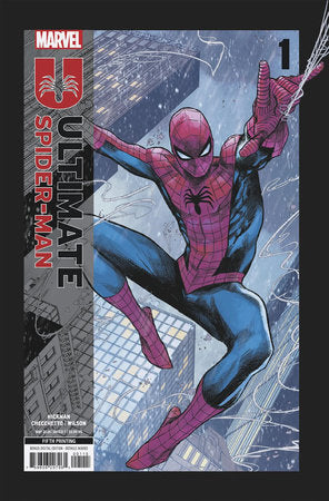 ULTIMATE SPIDER-MAN #1 MARCO CHECCHETTO 5TH PRINT VARIANT 2024 Ultimate Spider-Man MARVEL COMICS